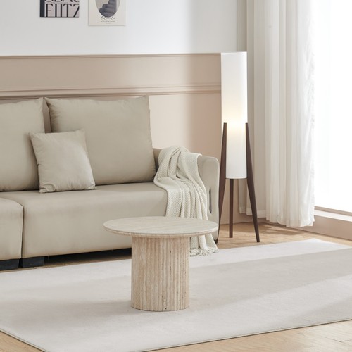 Coffee table set round 80 - coffee,