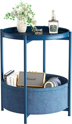 Small round coffee table - round, with