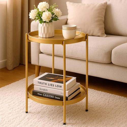 Round side table living - living, room
