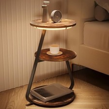Side Table, Small Round Coffee