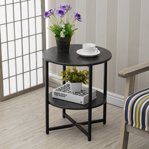 Tier small sofa side table - side,