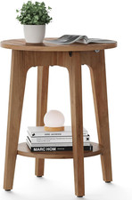 VASAGLE Side Table, Coffee