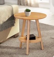 Round Side Table, Small Solid