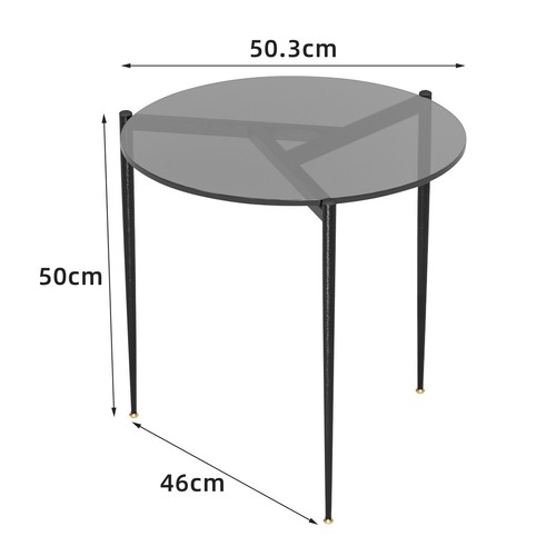 Glass coffee table small - glass,