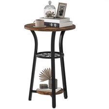 HOMCOM 3-Tier Small End Table