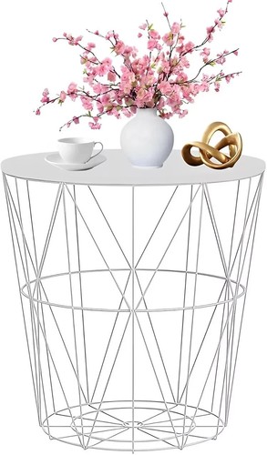 Modern round storage basket - round,
