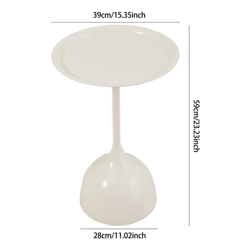 Round coffee table metal iron - coffee,