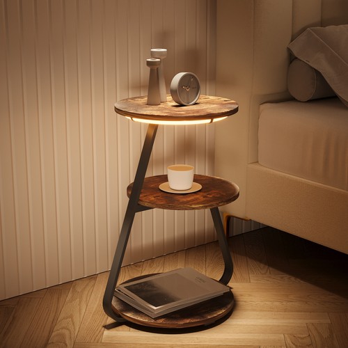 Tier small sofa side table - small,