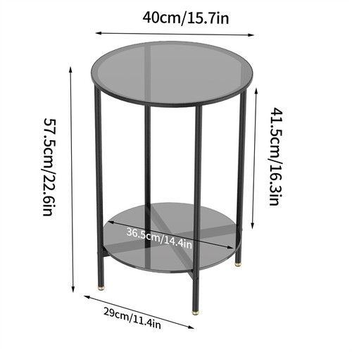 Round clear tempered - tempered, glass