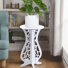 Small Wooden Round Side Table