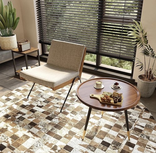 Saygoer round coffee table - round,