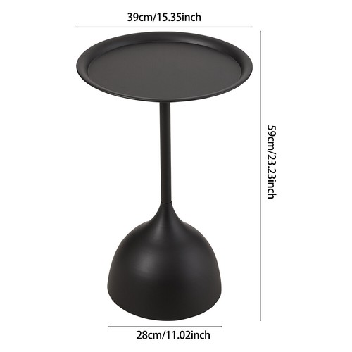 Small round side - end, table