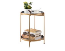 HollyHOME Round Side Table